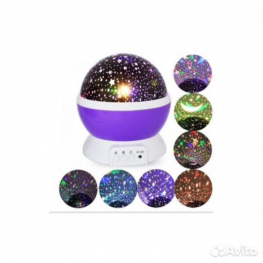 Диско шар проектор светодиодный