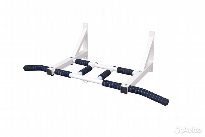 Турник настенный Агат Белый / Черный