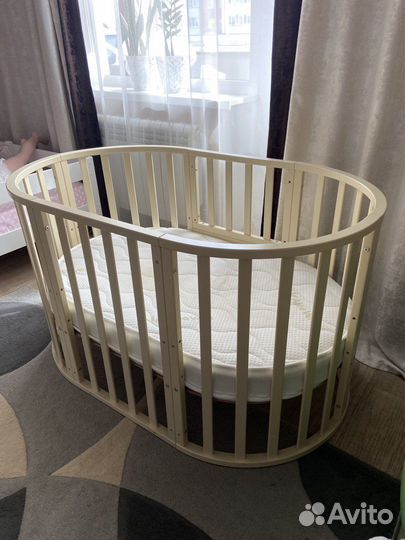 Детская кроватка трансформер 8 в 1