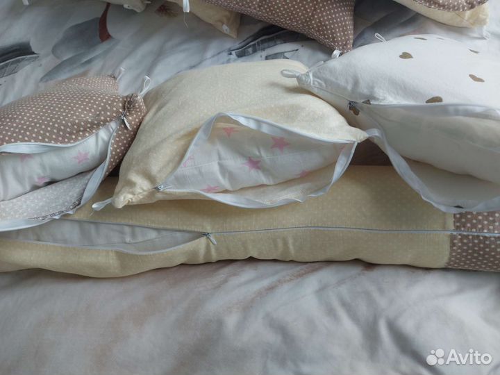 Бортики в детскую кроватку