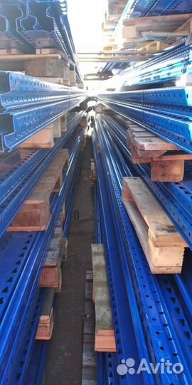 Стеллажи палетные бу 10,5 м Кифато