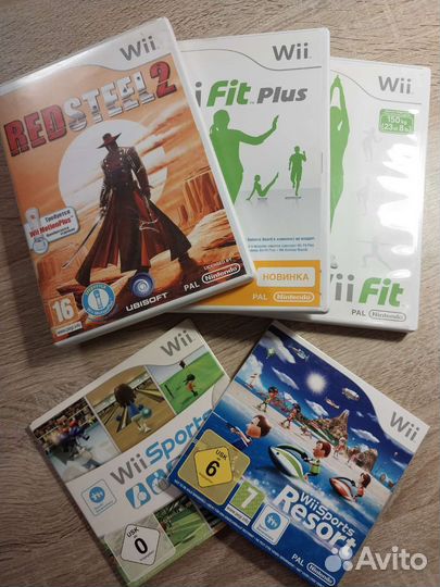 Nintendo wii игры red steel 2 fit sports resort
