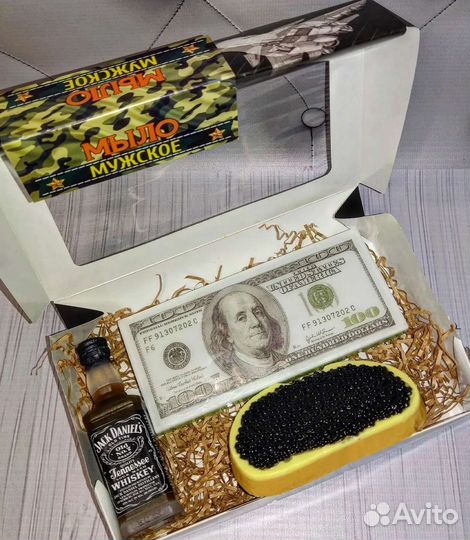 Набор из мыла ручной работы