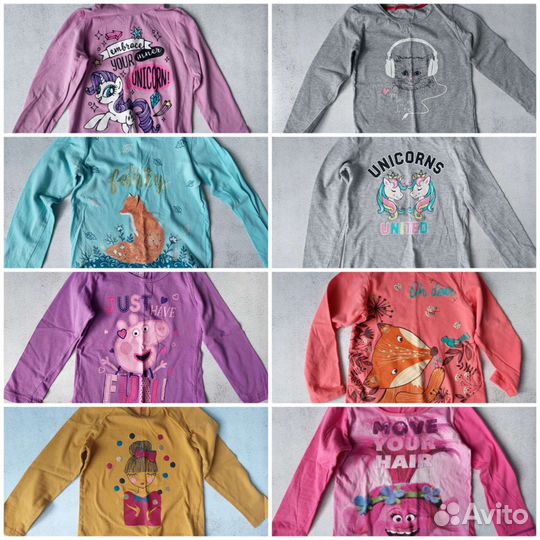 Детские вещи на девочку пакетом бу