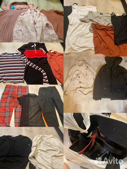 Вещи пакетом очень много xs-L