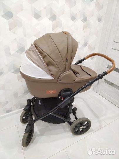 Коляска Tutis viva life 3в1 экокожа