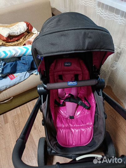 Коляска chicco urban розовая