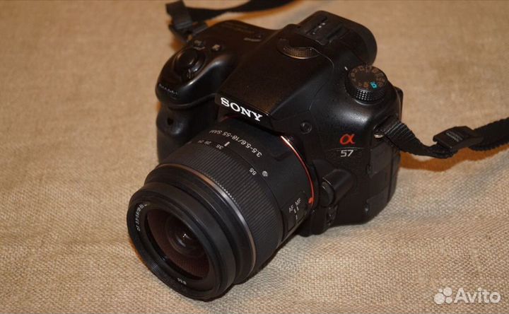 Зеркальный фотоаппарат sony a57