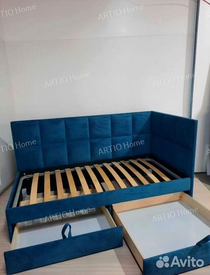 Детская кровать с мягкими бортиками