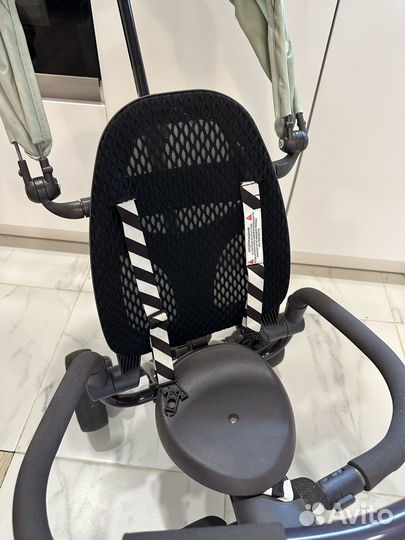 Велосипед - коляска с ручкой happy baby