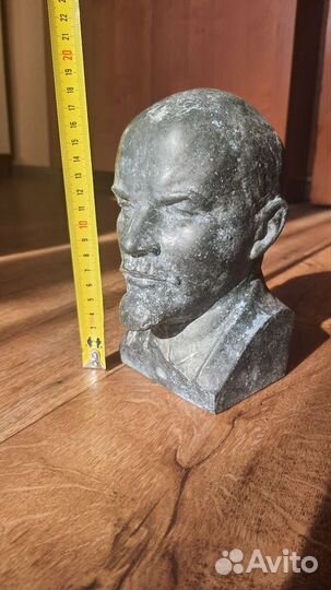 Бюст Ленин (алюминий)