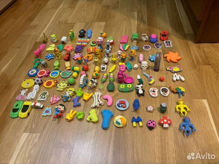 Коллекция ластиков