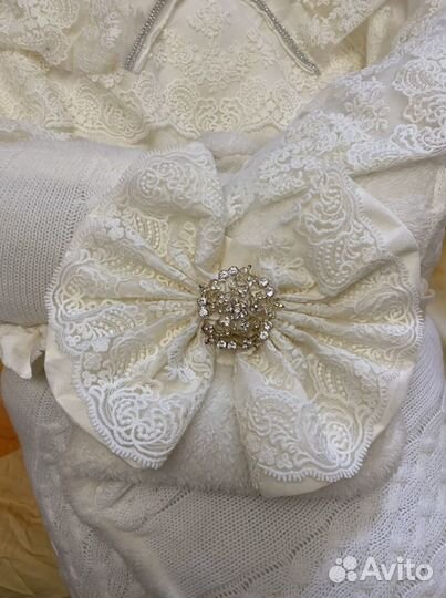 Конверт одеяло на выписку зима