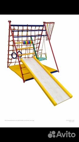 Новый детский спортивный комплекс