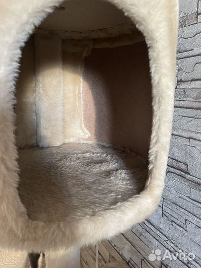 Домик для кота с когтеточкой