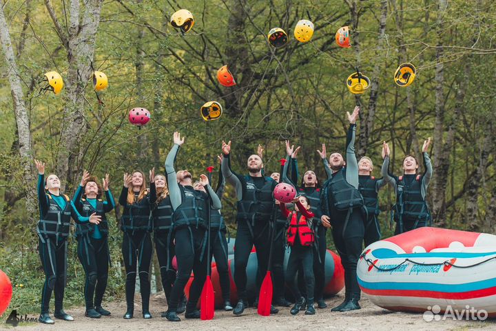 Рафтинг (сплав в Адыгее) 19 мая