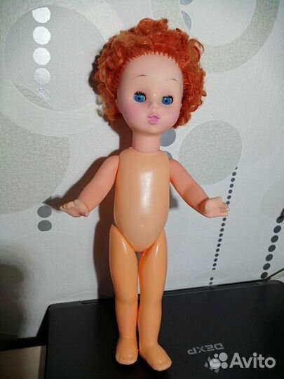 Кукла СССР ивановская Рита, в родном платье