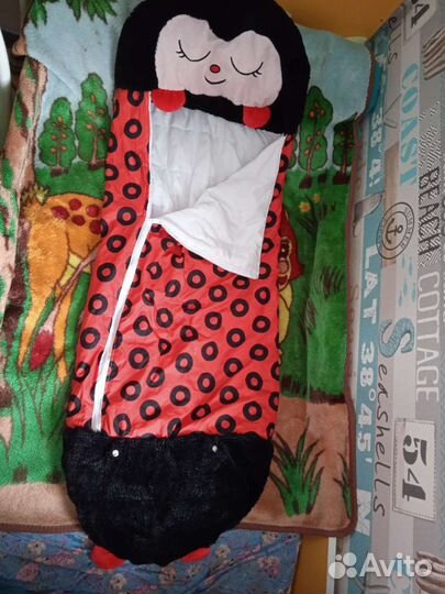 Спальный мешок плед детский