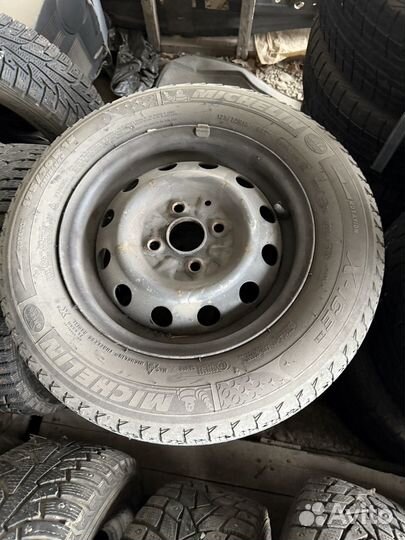 Зимняя резина 185/70 R13 с дисками Michelin