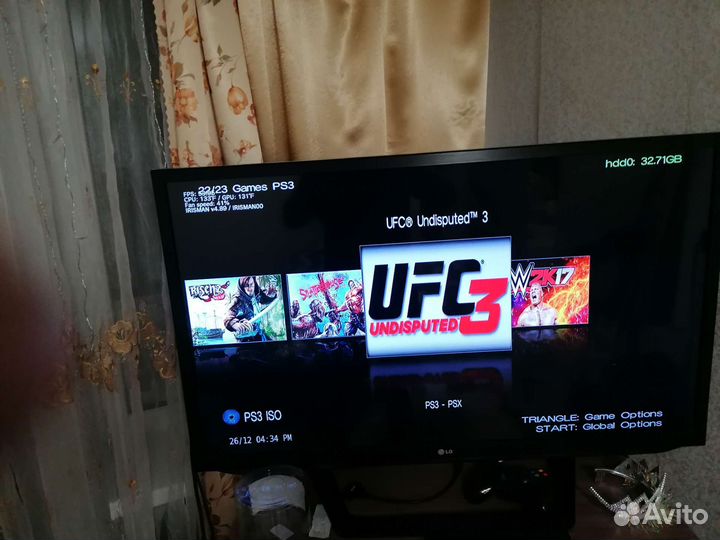 Sony PS3 прошитая 500 гб