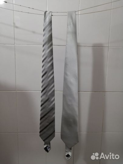 Галстуки, 100шелк, разные цвета, очень хор. сост