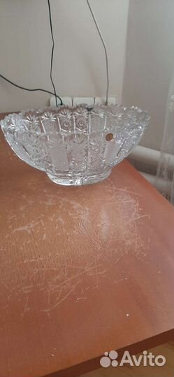 Хрустальная ваза