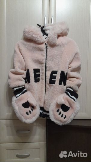 Шубка тедди детская