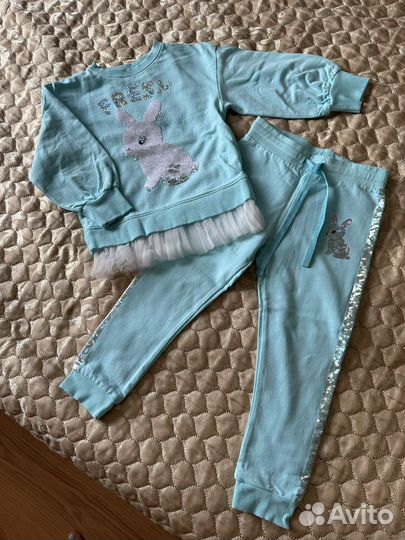 Вещи пакетом для девочки 110-122