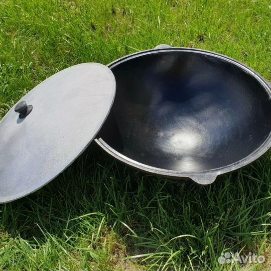 Казан чугунный узбекский