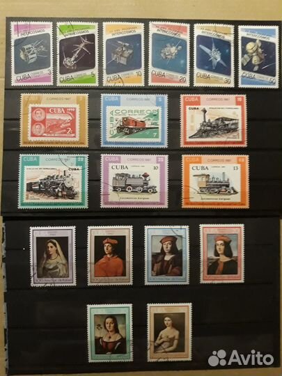 Марки Кубы 18 шт