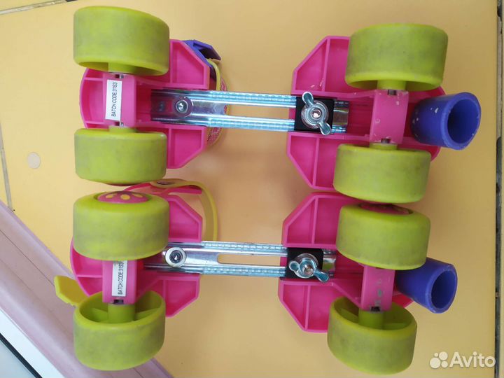 Раздвижные ролики 15,5-21 4 колеса