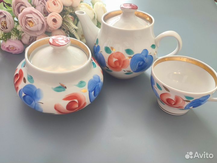 Чайный сервиз СССР барановка поштучно