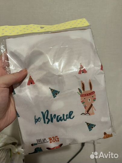 Слюнявчик-нагрудник водонепроницаемый