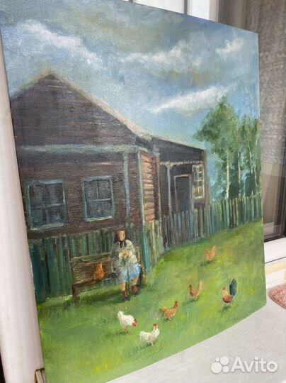 Картина маслом пейзаж