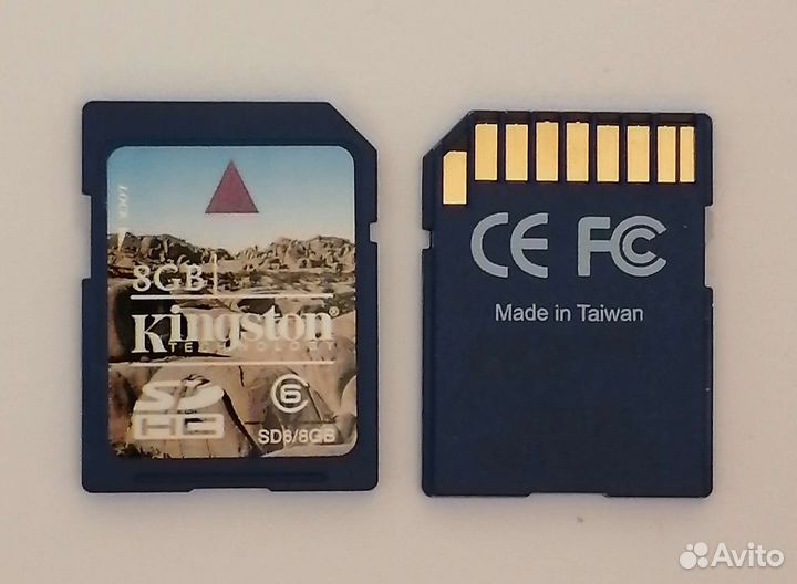 SD-карты Kingston (8Гб.)