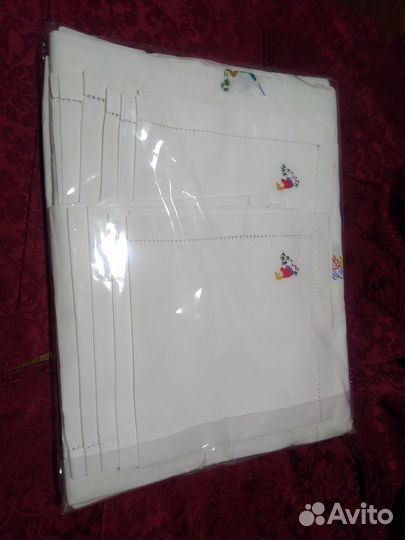 Скатерть белая хлопок