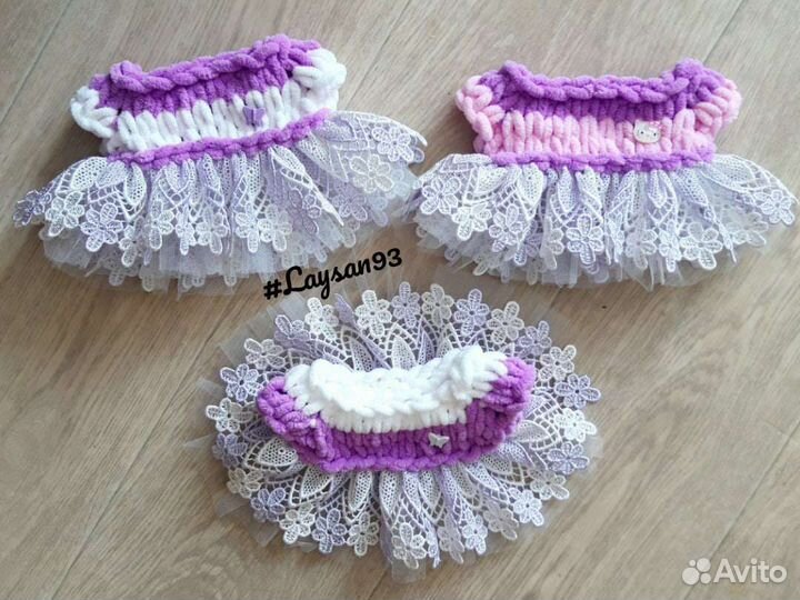 Одежда платье кофточка для уточки Лалафанфан