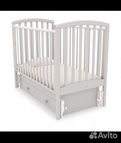 Кроватка Гандылян Дашенька с маятником+матрас