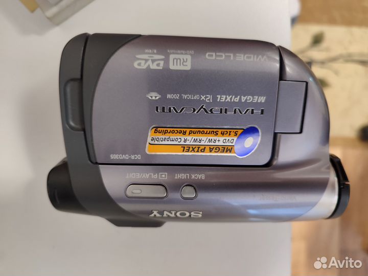 Видеокамера Sony Handycam DCR DVD 305E