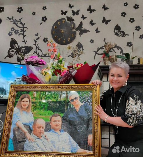 Мозаика / алмазная по любым вашим фото / наборы