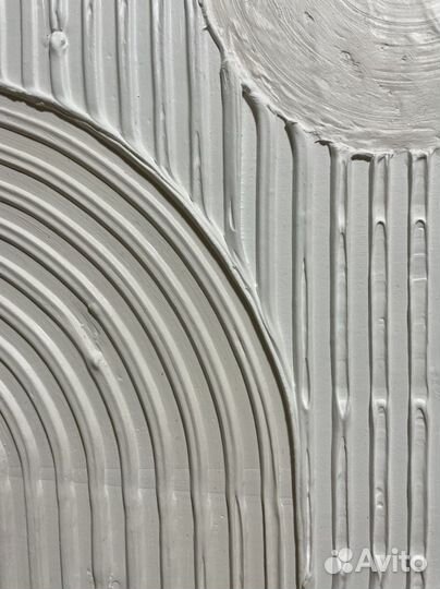 Интерьерная текстурная картина большая с рамой