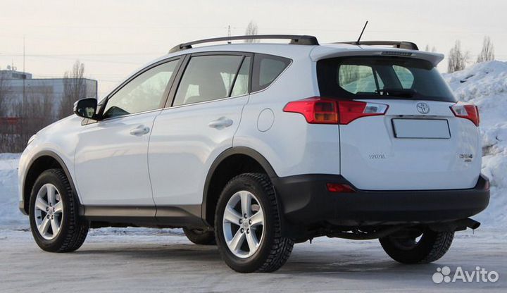 Рейлинги Toyota Rav4 2012-2019