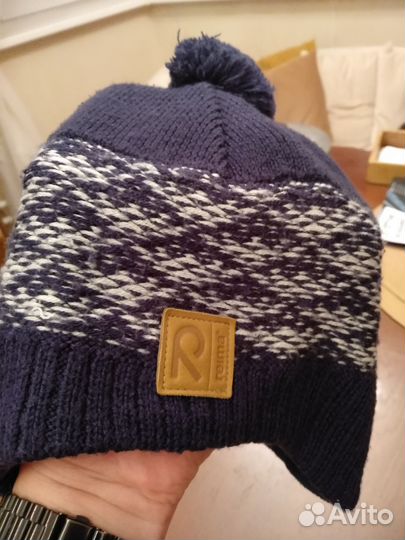 Шапка зимняя для мальчика Reima размер 56