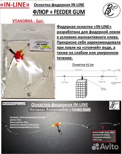 Оснастка фидерная IN-line с feeder GUM