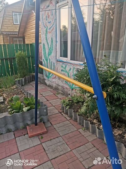 Детские качели уличные бу