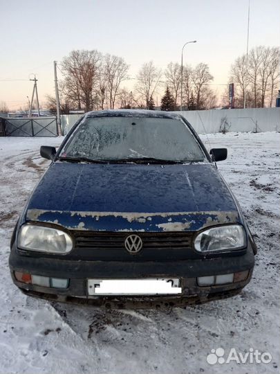 Радиатор основной Фольксваген Гольф 3