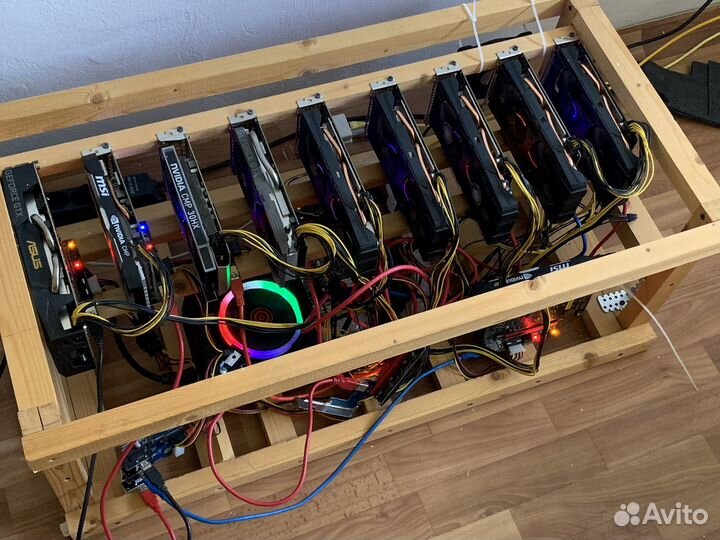 Видеокарты cmp30hx риг