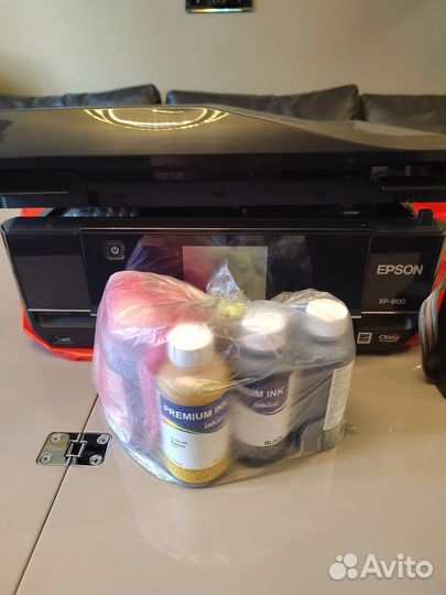 Мфу Epson XP-800 с снпч
