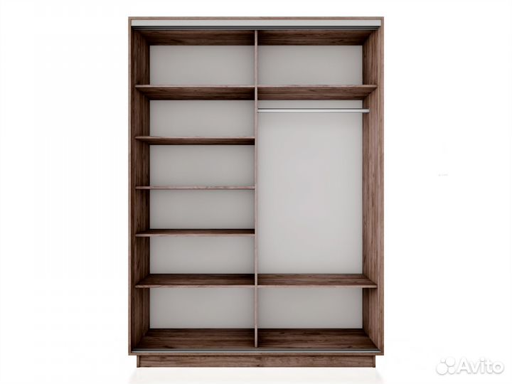 Шкаф купе с зеркалом Экспресс