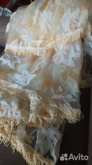Штора тюль органза новый